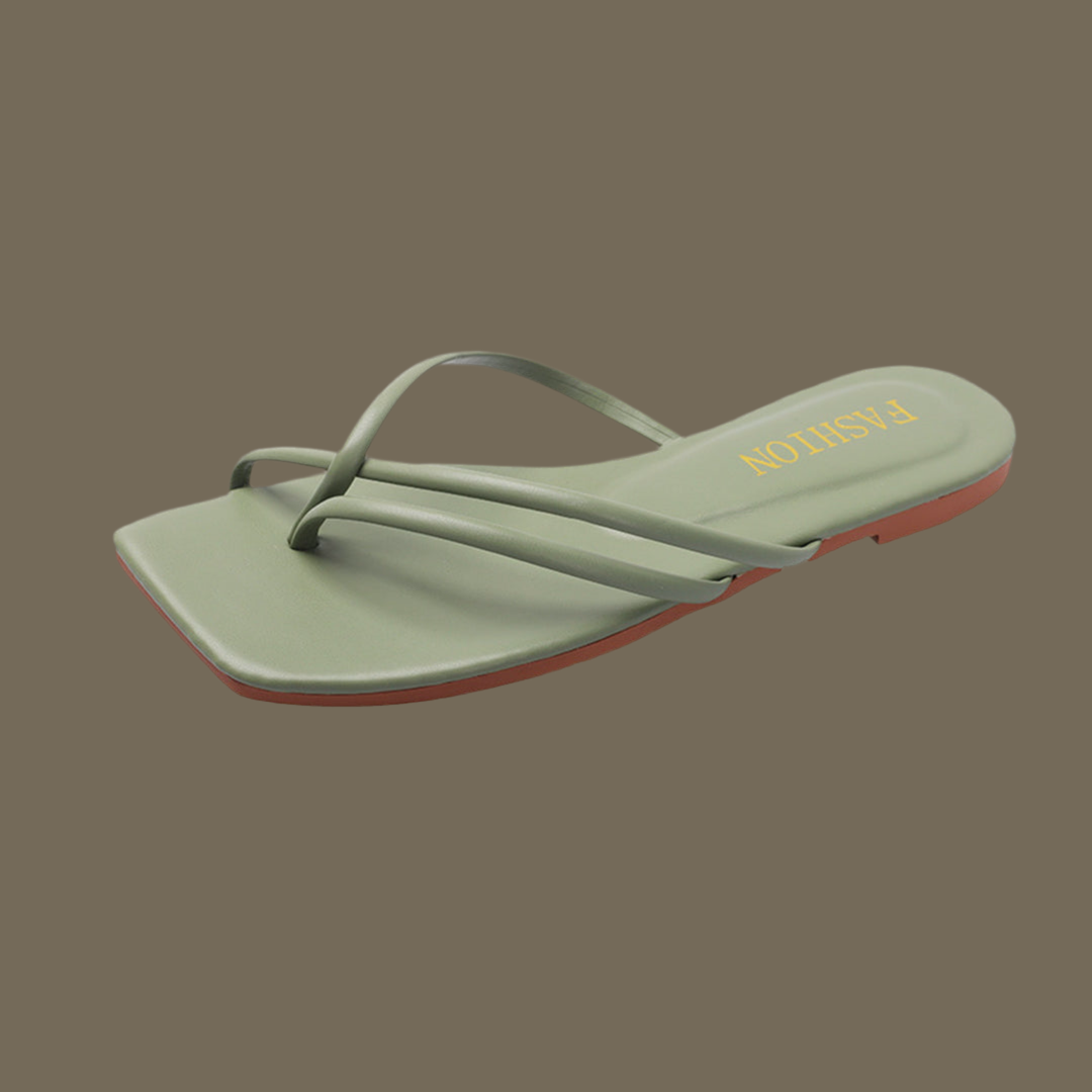 Elegant Square Toe Women Footwear Sandals VTS7