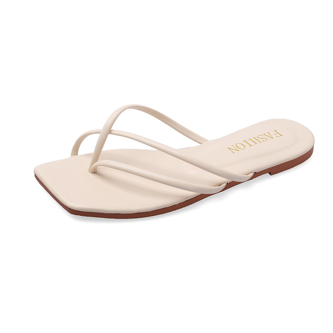 Elegant Square Toe Women Footwear Sandals VTS7