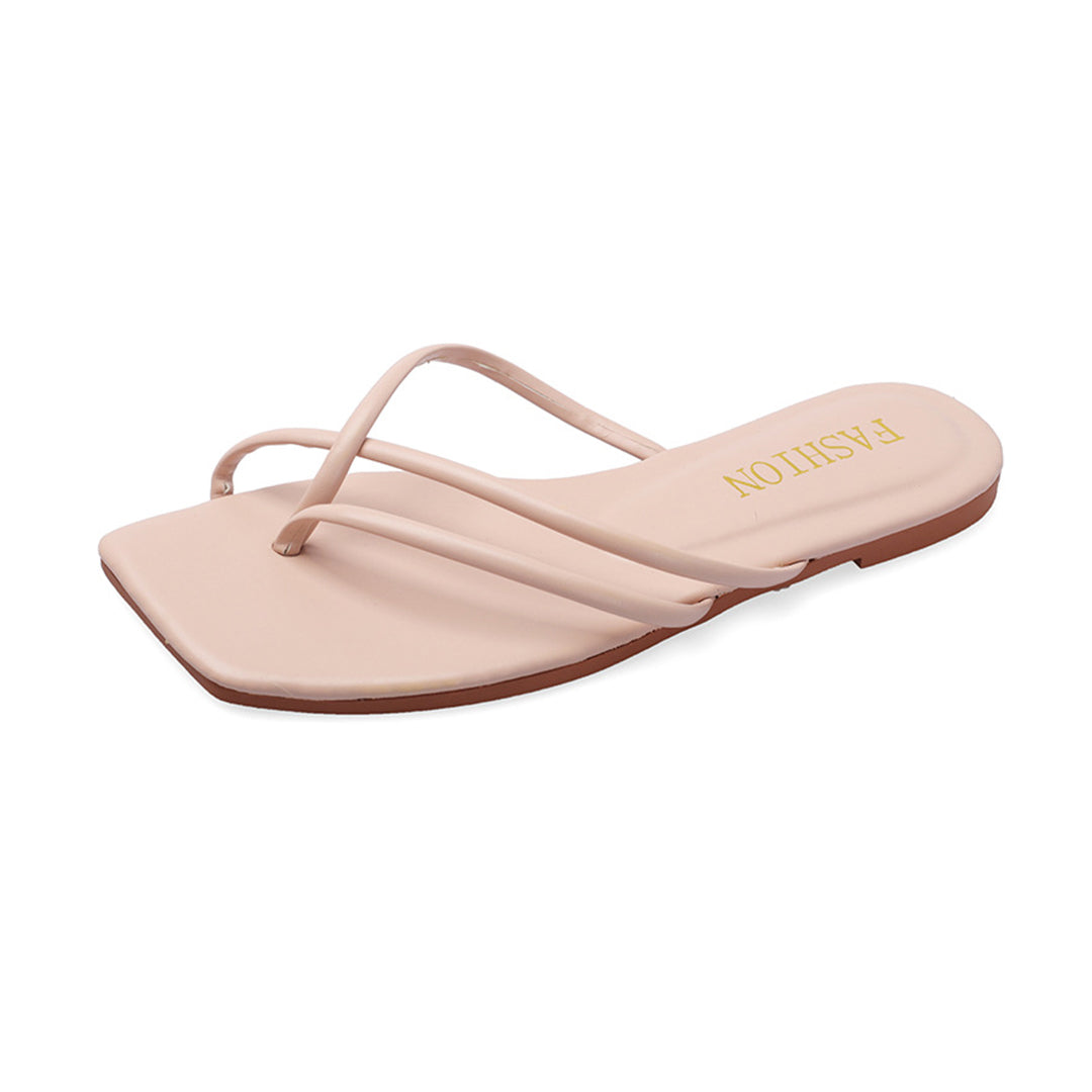 Elegant Square Toe Women Footwear Sandals VTS7