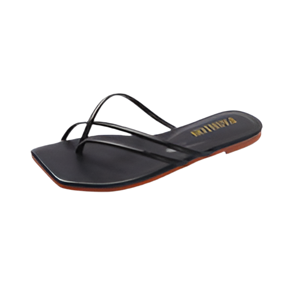 Elegant Square Toe Women Footwear Sandals VTS7