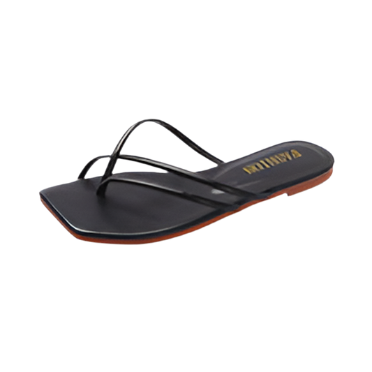 Elegant Square Toe Women Footwear Sandals VTS7