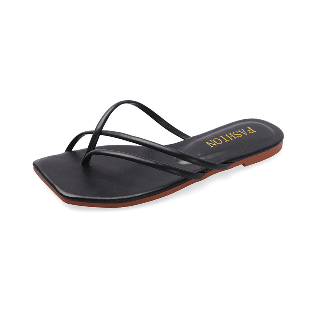 Elegant Square Toe Women Footwear Sandals VTS7