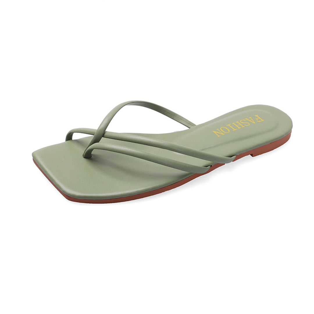 Elegant Square Toe Women Footwear Sandals VTS7