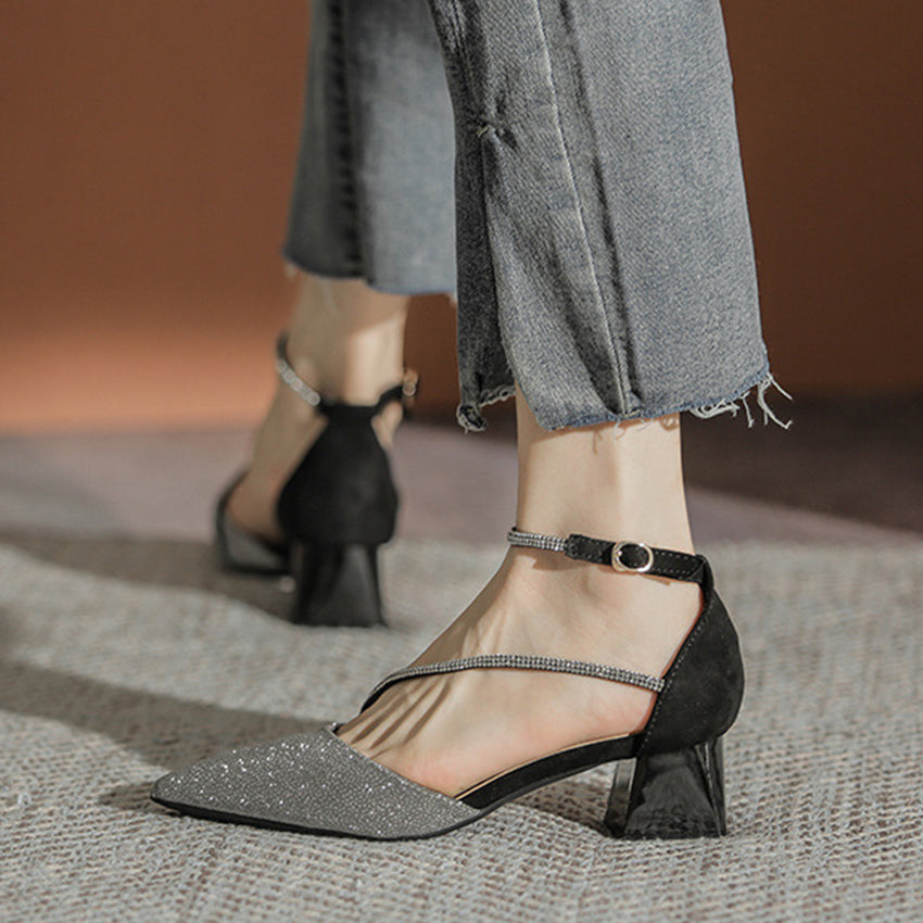 Stylish and Trendy Women Heeled Sandals VWZ1